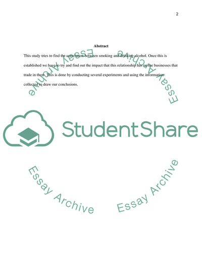 Are Smoking and Alcohol Beneficial for a Business in the UK