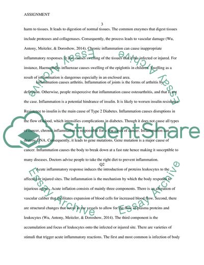 Possible Benefits of inflammation