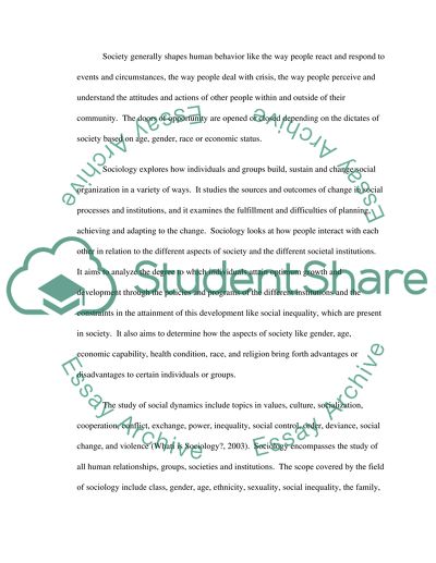 Sociology of Health and Healthcare