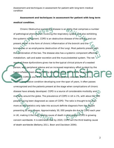 medical condition college essay