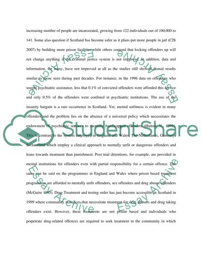 Criminal Justice in Scotland