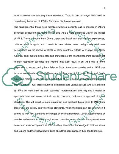 The International Accounting Standards Board