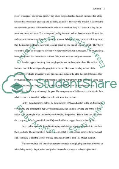 Rhetorical Analysis of the Covergirl Ad Featuring Queen Latifah