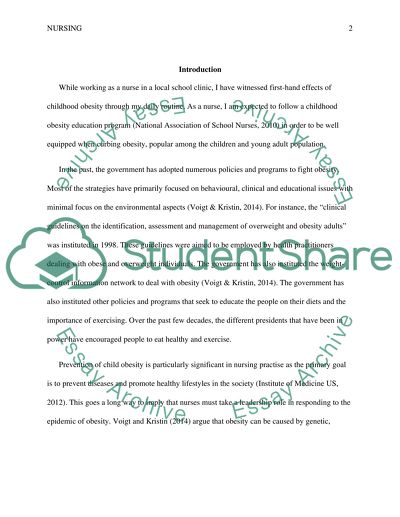 Policies and Programs to Fight Obesity