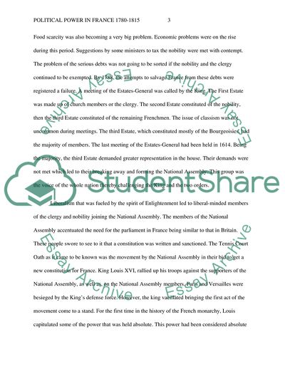 A Dramatic Change in Political Power in France