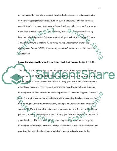 Examining whether LEED succeeds in terms of promoting environmental awareness to the public