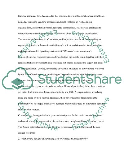 Case Study of Human Resources In Business