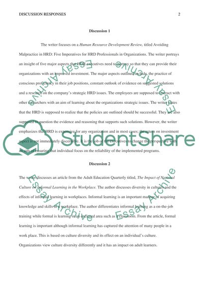 Avoiding Malpractice in HRD