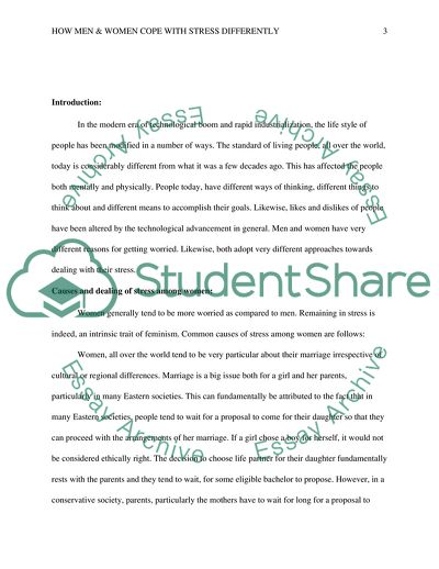 Methods Of Dealing With Stress For Women And Men