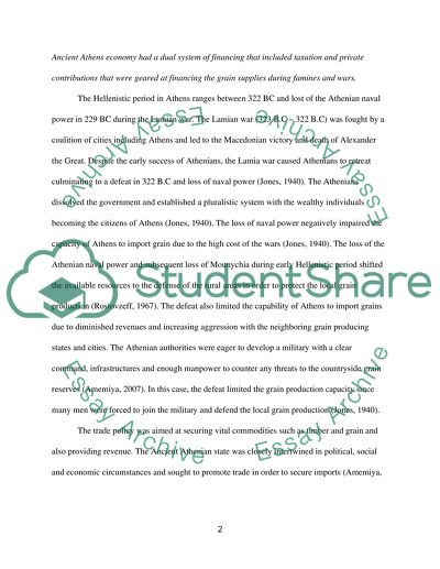 Economy of Ancient Athens