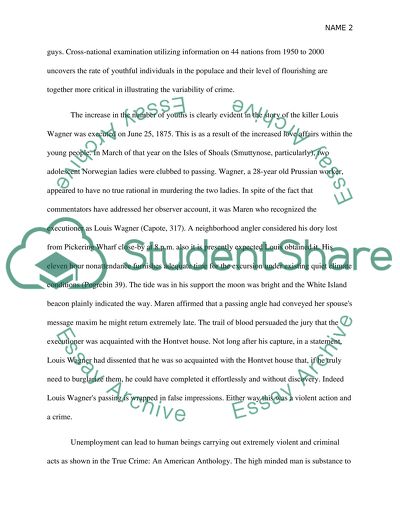 Criminal and Violent Behavior