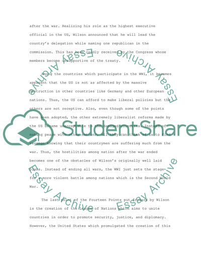 United States participation in World War I