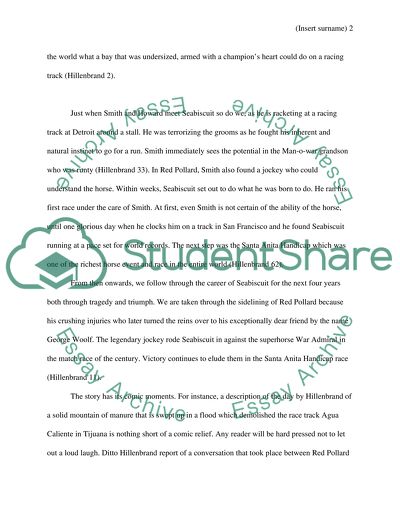 Seabiscuit: An American Legend by L.Hillenbrand