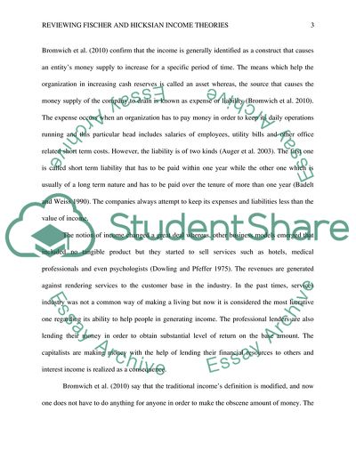 Defining and Reevaluating the Concept of Income