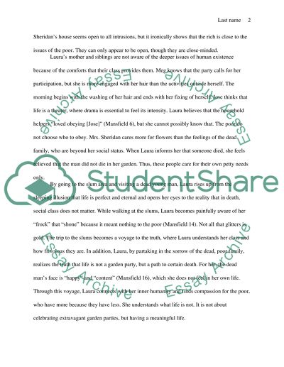 Mansfields The Garden Party