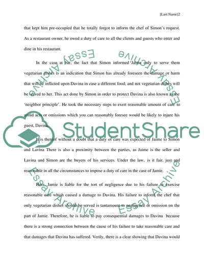 Answsering law quesiton