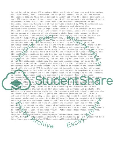 United parcel services