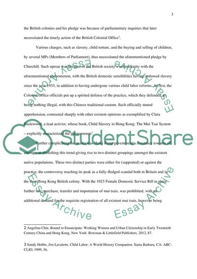 Why was the Hong Kong government so slow to abolish the mui tsai system