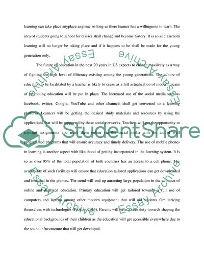 The Future of Education in US and Saudi Arabia