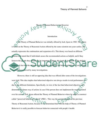 Value of the Theory of Planned Behavior