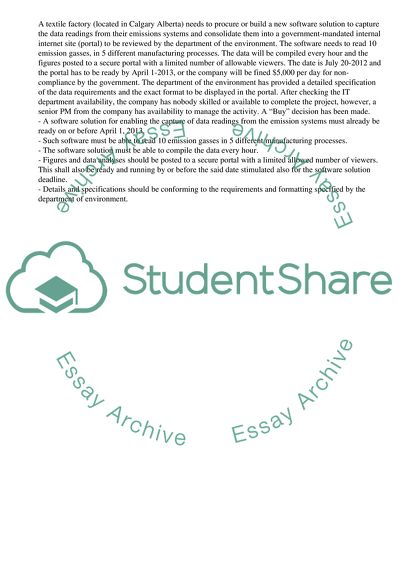 Some Project Procurement Management Issues