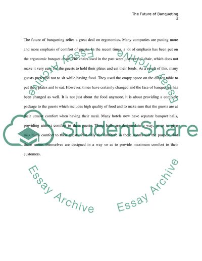 Events and banqueting managments in UK