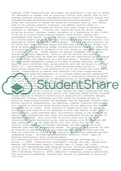 Effective and Open Communication in the Organization