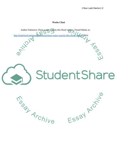 Indonesias Clean-Water Scarcity