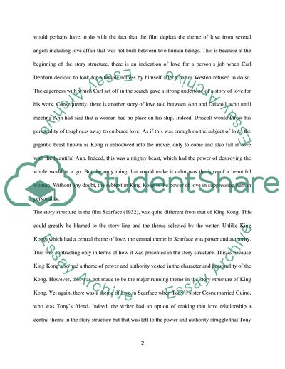 King Kong (1933) and Scarface (1932)