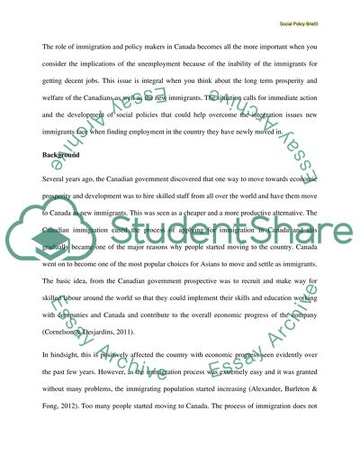 The Major Issues Being Faced by Immigrants in Canada