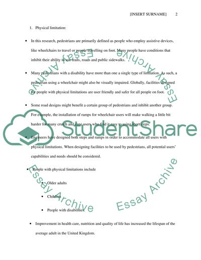 Pike and pedestrian Small Research paper