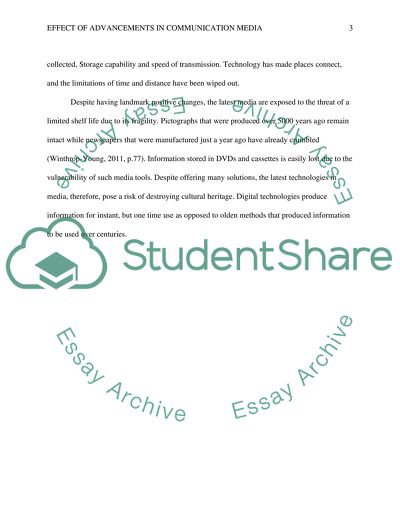 The History of Communication Media