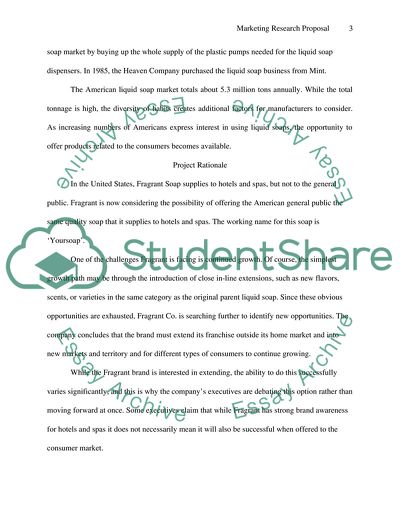 Fragrant Soap Launch to Household Consumers in California