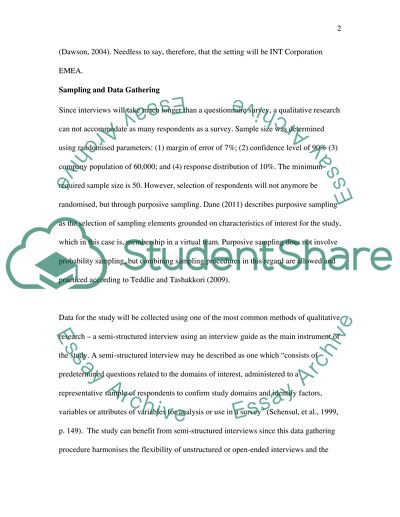 Qualitative Research Methods Assignment