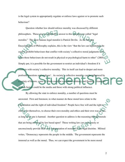 Liberty is the true path to morality