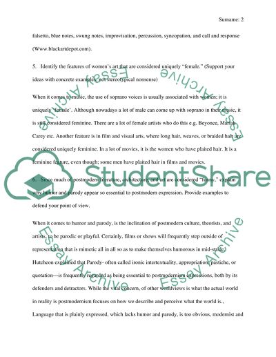 Visual Arts and Film Studies