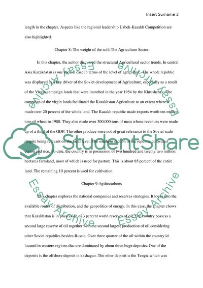 International Political Economy &Islamic Factor of Central Asia