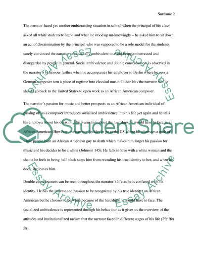 The Sport of the Gods and The Autobiography of an Ex-coloured Man