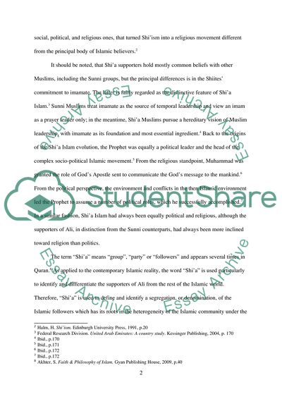 Ali and the Evolution of Shia Islam
