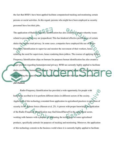 RFID Economic Impact