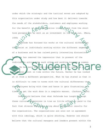 Understanding Cultural Values