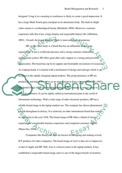 Brand Management and Research Issues