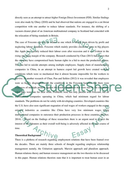 International and Comparative Employment Relations