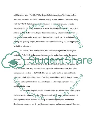 How Korea Should Solve Its English Language Problem