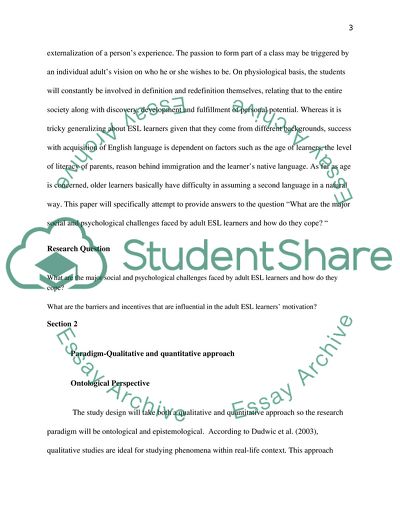 Major Social and Psychological Challenges Faced By Adult ESL Learners