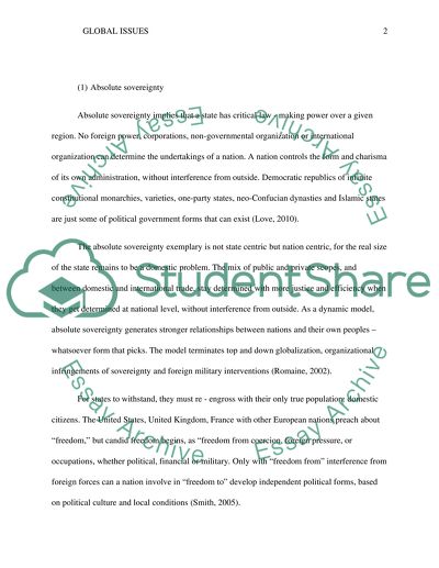 Absolute Sovereignty