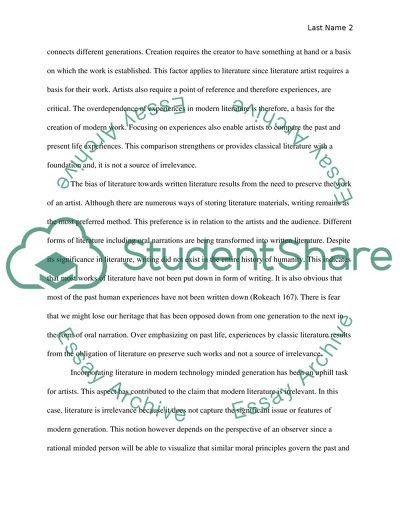 Humans Speak to Humans through Literature