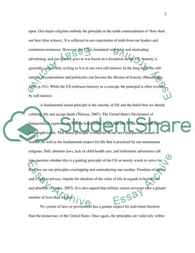 Hirouxs Basic Principles of Morality