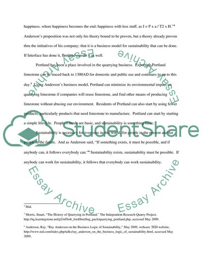 Portlands Practical Approach to Sustainability