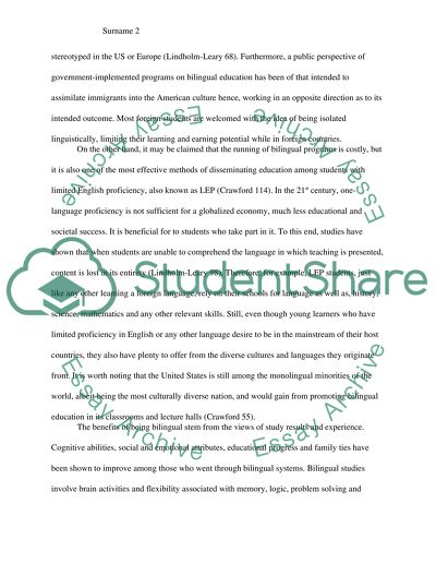 Bilingual education articles image